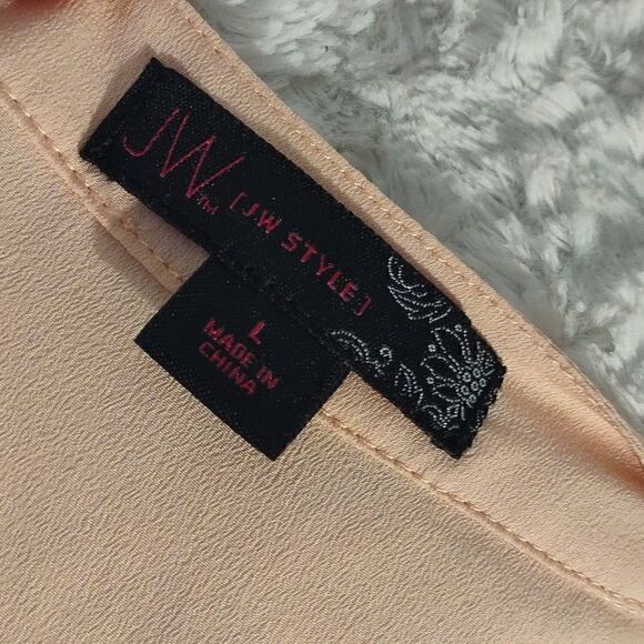 JW Style Boho High Low Blouse - Picture 7 of 8